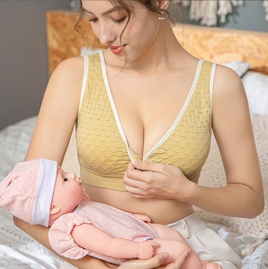Breast Feeding Bra, High Quality Front Button