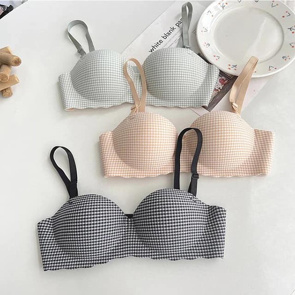 Premium Printed Half-Cup Push Up Bra
