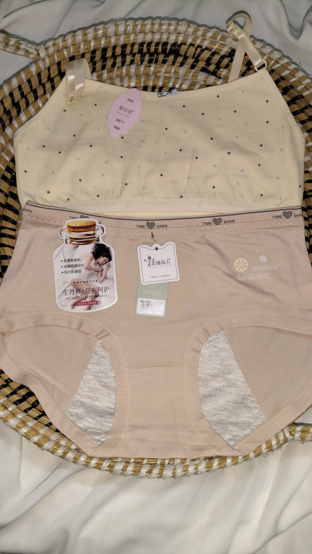 Young Girl & Teenager Soft Bra Panty Set