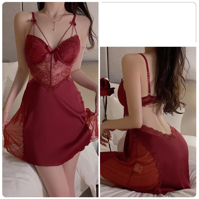 Padded Cup Free Size Nighty