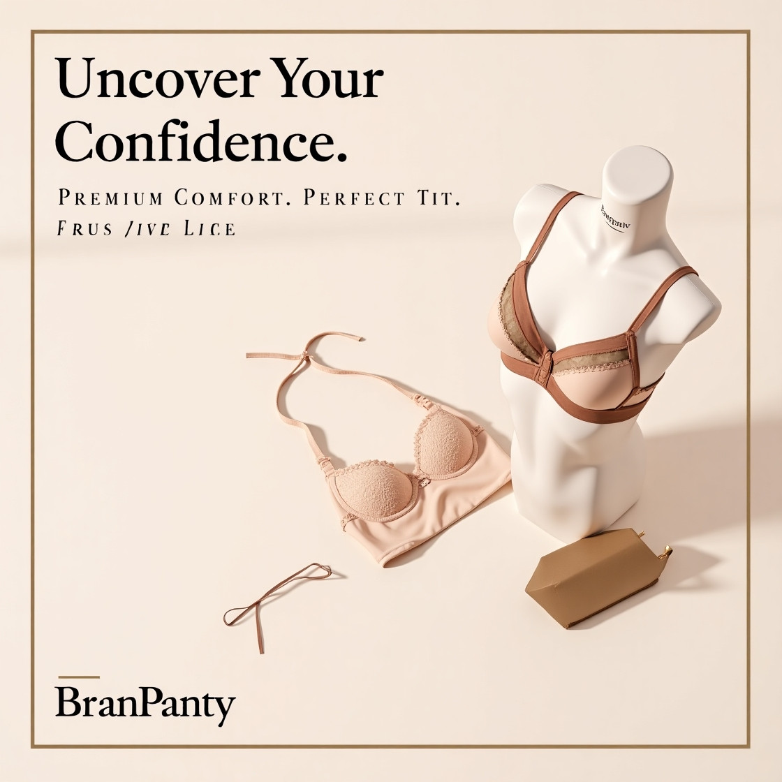 ব্রা মাপ গাইড" + সাইজ চার্ট