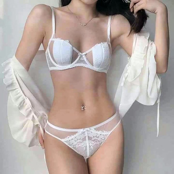 Young Ladies Sexy Lace Hollow out Lingerie Sets
